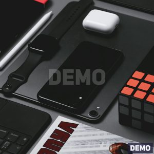 Black Smartphone Creative Kit