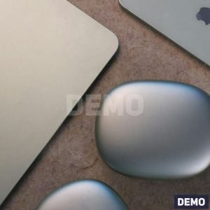 Silver Laptop and Over-Ear Audio Set — DEMO overview