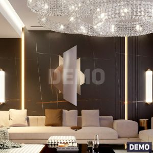 Modern Sectional Living Room — DEMO overview