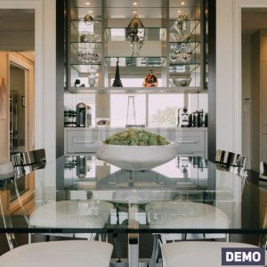 Glass Dining Table Set — DEMO overview