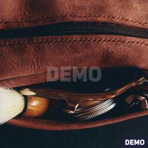 Leather Grooming Travel Kit — DEMO overview